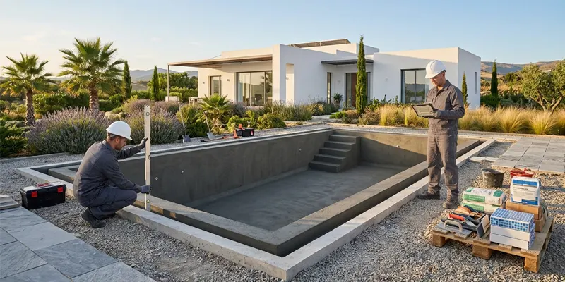 Construcción Piscina de Obra